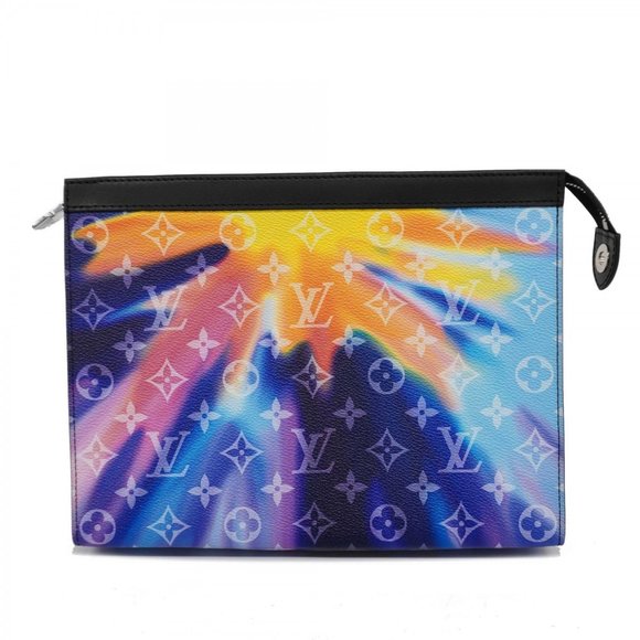 LOUIS VUITTON Other - Louis Vuitton Clutch Bag Monogram Sunset Pochette Voyage MM M45941 Multicolor...